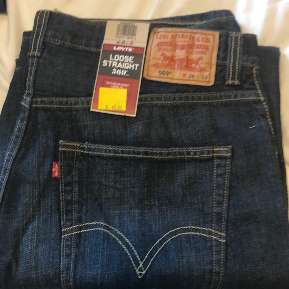 Levi’s men’s jeans 569 loose straight